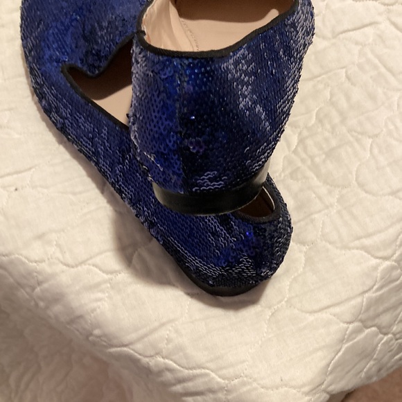 Victoria’s Secret dark blue sequin loafers - Picture 4 of 4